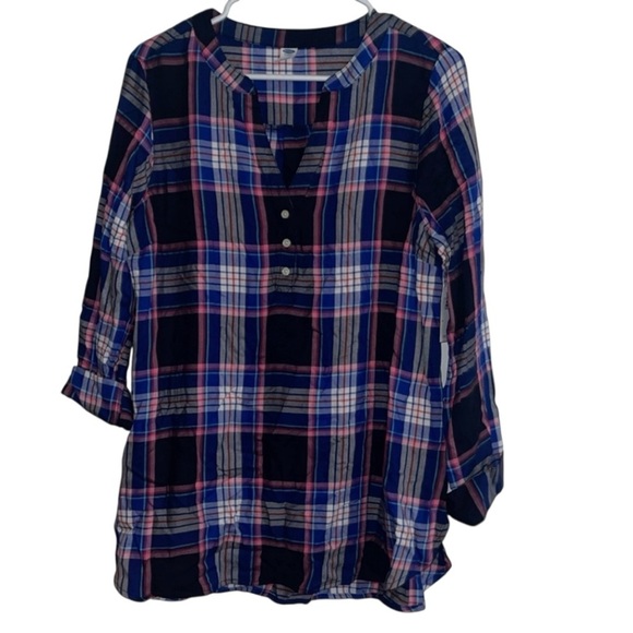 🌹NWT/OLD NAVY PLAID SHIRT - Picture 1 of 4